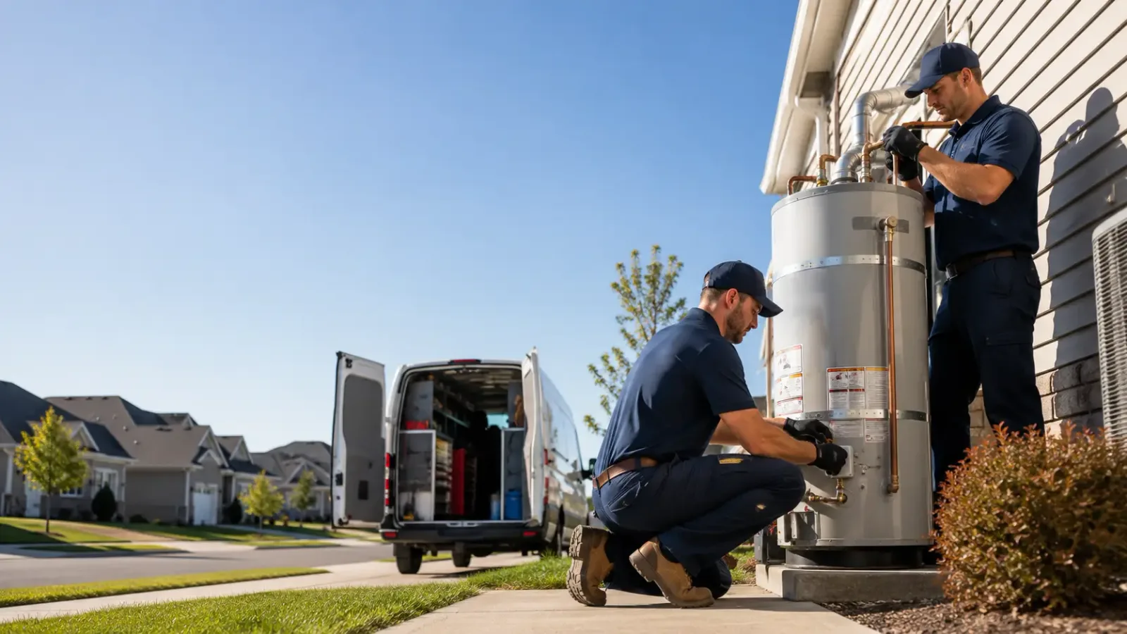 Water Heater Installation in Stratton, ME